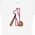 thumbnail image 4 of Inktastic Baseball First Birthday One Year Old Boys or Girls Baby Bodysuit, 4 of 5