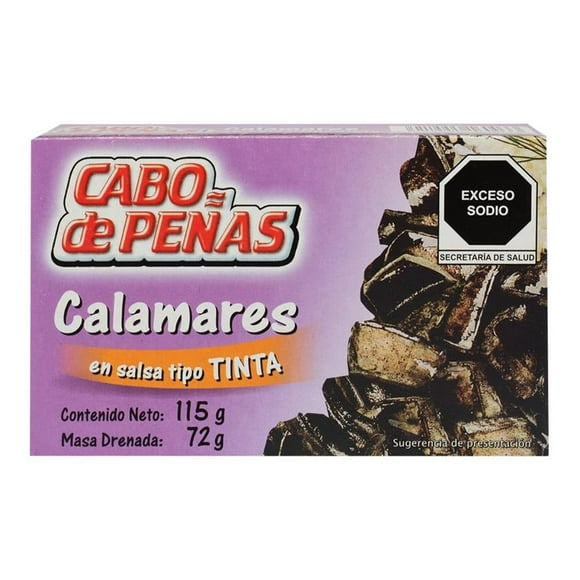 Calamares Cabo de Peñas en salsa tipo tinta 115 g