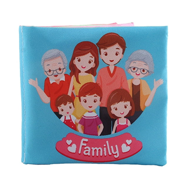 Dsscvnef Baby Bath Books Soft Fabric Early Education Cloth Book for Toddlers Shower Kids Learning Developmental