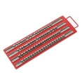 thumbnail image 2 of Socket Organizer Tray, Keep Neat 1/4-Inch 3/8-Inch 1/2-Inch Strong Steel Drive Socket Tray Rack  For Auto Repair, 2 of 8