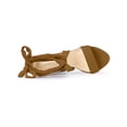 thumbnail image 4 of BLISSFUL STEP Women's Lace Up Platform Block Heel Sandals Brown (Size 8), 4 of 7