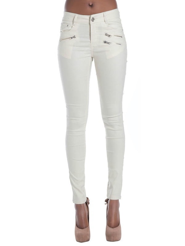Women High Waist Leather Pants 