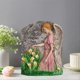 thumbnail image 2 of Pastoral Flower Fairy Angel Relief Wall Garden Courtyard Decoration, 2 of 5
