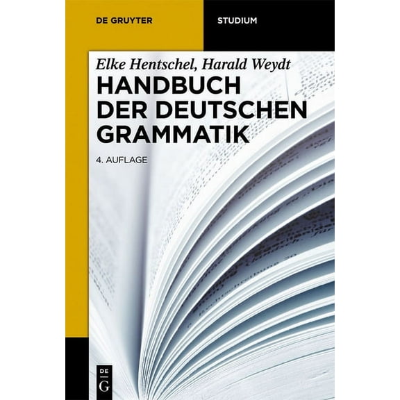 de Gruyter Studium Handbuch der deutschen Grammatik, (Paperback)