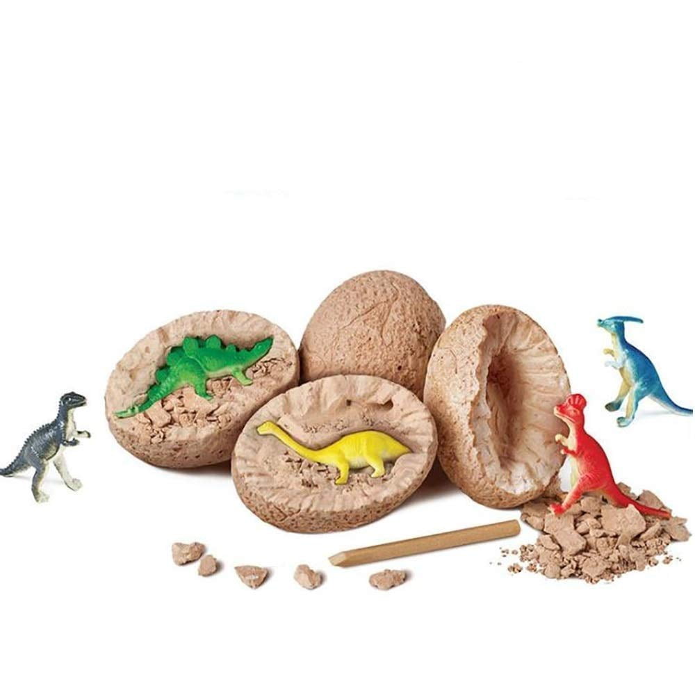 HaoOrcthid Dino Egg Dig Kit Dig and Discover 12 Unique Kids Gift 
