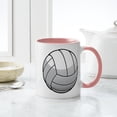 thumbnail image 4 of CafePress - Volleyball Gifts Mugs - 11 oz Ceramic Mug - Novelty Coffee Tea Cup, 4 of 4