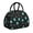 Alien Head and, variant on Alien and UFO Black Pattern Insulated Lunch Bag,Leakproof Large Capacity Lunch Box for Work,Picnic or Travel,11.4 X 6.7 X 8.3 Inches