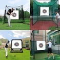 thumbnail image 3 of Xingzhi Cible de Golf en Toile Filet d'Entraînement pour Extérieur Jardin Blanc, 3 of 5