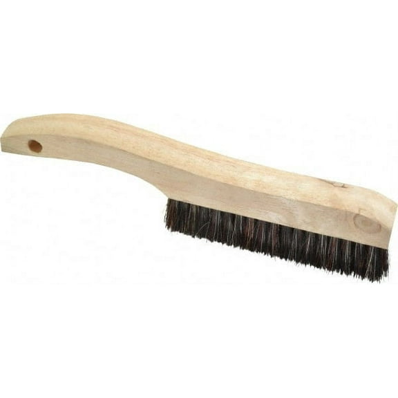 Osborn - 4 Rows x 18 Columns Tampico Plater's Brush - 5-1/2" Brush Length x 1-1/16" Brush Width, 10" OAL, 1" Trim Length (18 Pack)
