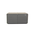 thumbnail image 2 of Newboti Furniture 260 Gallon Plastic Deck Box, Large Patio Storage Box with Lock, Wheels & Waterproof Lid for Outdoor Cushions, Garden and Pool Supplies (Gray) BN.8294, 2 of 11