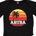 thumbnail image 4 of Inktastic Aruba Vacation Boys or Girls Long Sleeve Baby Bodysuit, 4 of 5