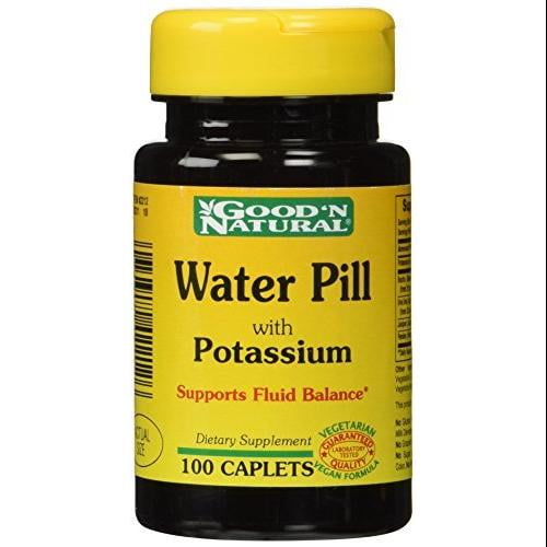 Water Pill Helps Support Fluid Balance, 100 tabs,(Good'n Natural