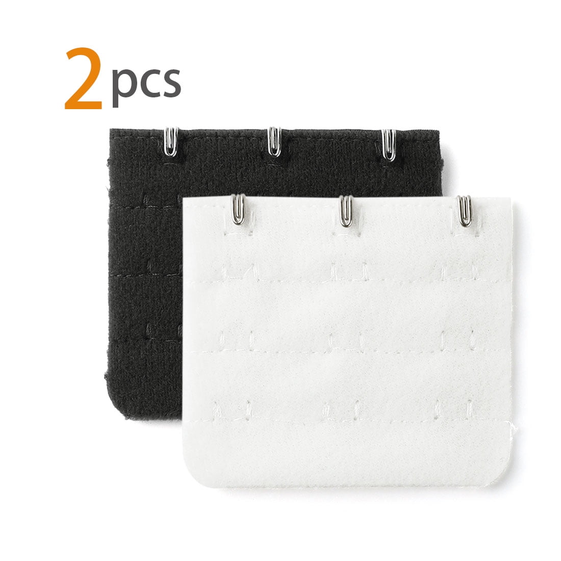 Unique Bargains Women's Bra Extender Strap Extension Buckle 3 Hooks 3 Rows