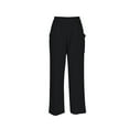 thumbnail image 3 of LilyLLL Womens Cotton Linen Casual Workwear Trousers Straight Leg Pockets Pants, 3 of 4