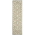 thumbnail image 2 of SAFAVIEH Blossom Fletcher Floral Bordered Wool Runner Rug, Sage/Ivory, 2'3" x 8', 2 of 7