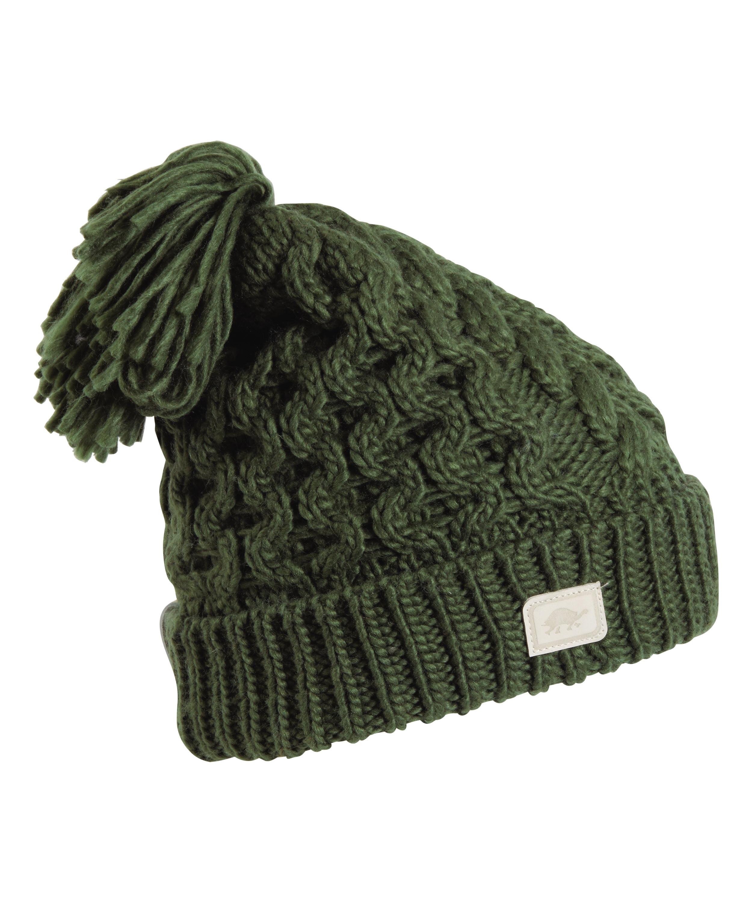 Turtle Fur Jovie Women's Fleece Lined Hand Knit Tassel Pom Winter Hat by Turtle Fur