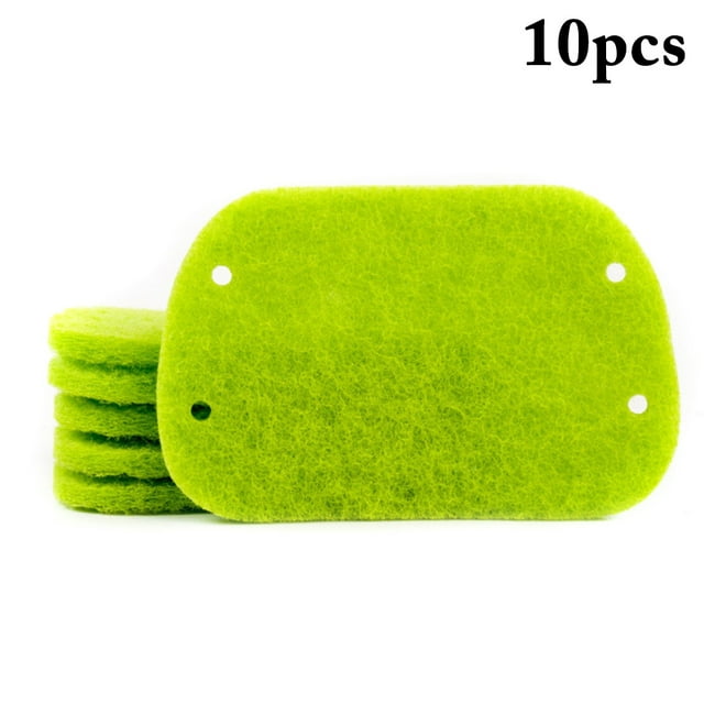 Coofit 10PCS Scouring Pad Household Cleaning Practical Scrub Sponge Cleaning Sponge