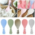 thumbnail image 3 of Lefu Kitchen Non-Stick Rice Paddle Spoon Standing Rabbit Shape Shovel Dining Scoop, 3 of 8