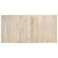 thumbnail image 3 of vidaXL Dining Table 180x90x76 cm Solid Bleached Mango Wood, 3 of 5