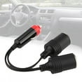 thumbnail image 3 of 2 Way CarSocket Splitter Power Adapter for Convenient Charging Experience in Car, RV, SUV, and More, 3 of 8