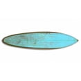 thumbnail image 2 of Distressed and Rustic Aqua Surfboard Wood Panel Wall Art, 2 of 4