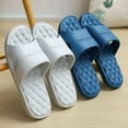 thumbnail image 3 of Zapatillas de hombre de talla grande 48 49, suela blanda de EVA, zapatilla de casa para mujer, sandalias de playa de verano para parejas, chanclas informales, zapatos deslizantes para el baño, 3 of 7