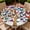 Butterfly Tree, variant on ARTSLION Round Outdoor Tablecloth For Up To 36in With Umbrella Hole & Zipper Waterproof Elastic Edge Fitted Table Cover Big Sunflower For Patio Picnic Party, Ocean Fish Pattern