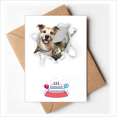 thumbnail image 1 of Cartes de Vœux Joyeux Anniversaire Photo Choc Pause en Papier Animal Enveloppes Vierges, 1 of 3