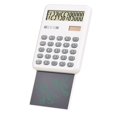 thumbnail image 1 of Calculator Push-pull 4 Inch LCD Writing Tablet Digital Drawing Pad 12 Digits Display with Stylus Pen Erase Button Lock Function(White), 1 of 8