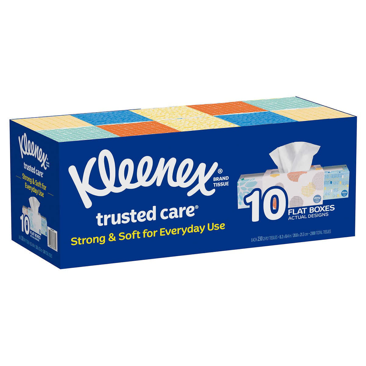 Soft 2 Ply Great For Smooth Details about   Reeflex Facial Tissues 230 Per Box 8" X 7" Size 