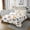 White Orange Gray, variant on Erosebridal Funny Dogs Quilt Sets for Queen Size Bed, Corgi Pug Dachshund Bed Set, Pet Lovers Home Decor 3-Piece