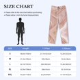 thumbnail image 3 of Yiaed Rose Gold Glitter Splatter Print Men's Lounge Pants, Loose PJ Bottoms, Long Pajama Pants for Men-XX-Large, 3 of 5