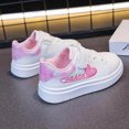 thumbnail image 5 of Dakaela 4-12YGirls Running Shoes Sweet Heart Pattern Soft Breathable Comfortable Casual Flat Fashion Sneakers with Hook and Loop, 5 of 7