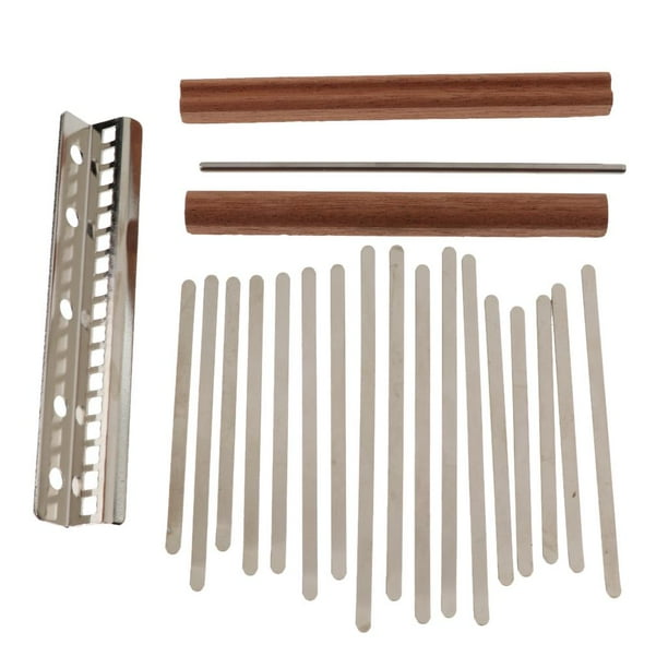 17 Flejes Rieles Puente shamjiam Barra de Presión para Instrumento Musical DIY 17 piezas