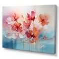 thumbnail image 2 of Designart Romantic Landscape Oversized Wall art decor, Romantic Landscape Wall Art, Abstract Romantic Flowers composition , Multi-Color Traditional Canvas wall art, 32x16 inches, 2 of 5