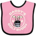 thumbnail image 3 of Inktastic Daddy Golf Buddy Boys or Girls Baby Bib, 3 of 4