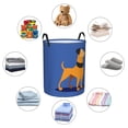 thumbnail image 6 of LNWH Laundry Basket, Cute Puppy Buddy Pattern Foldable Laundry Hamper With Handles Waterproof, Medium Size, 6 of 8