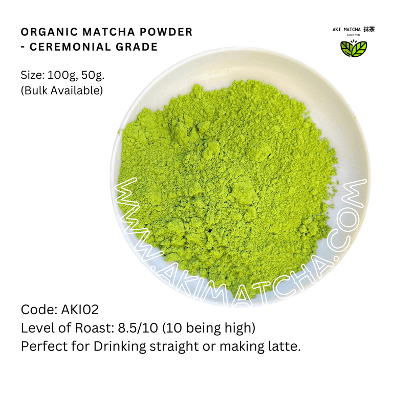 Organic Matcha Latte in Bulk