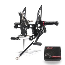 Arashi (Version 2.0) Reversed or GP Shift Rearsets for Honda CBR650R / CB650R / CBR650F 2019 - 2023 2020 2021 2022 Motorcycle Accessories Adjustable Footrests Footpeg Foot Peg Black