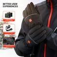 Everest Heated Gloves for Men Women, Rechargeable 5000mAh Electric