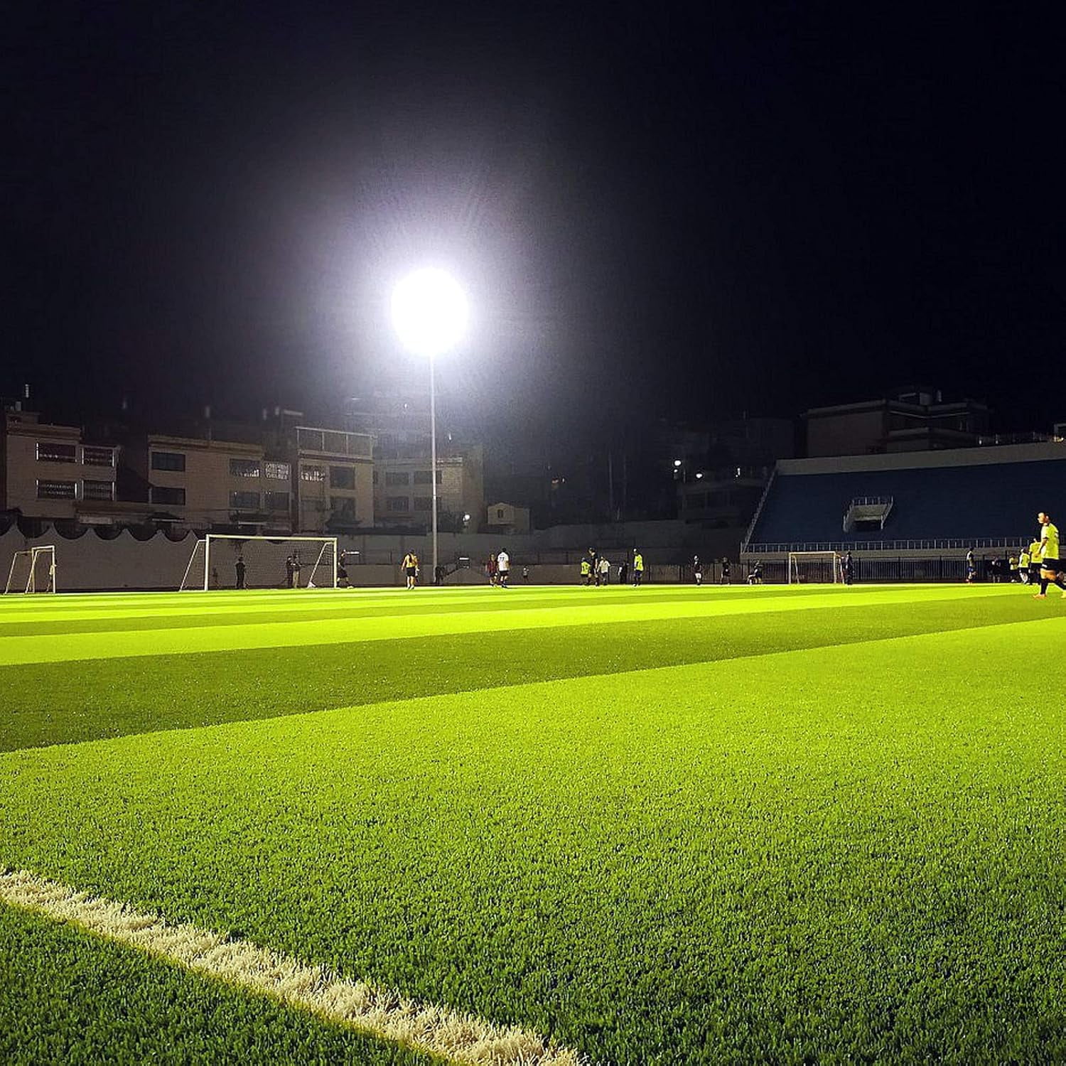 Kekeou 600W Stadium module outdoor flood light, 300W*2 high inernsity led lights, IP67 Waterproof for Playground