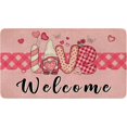 thumbnail image 3 of Valentines Day Gifts Valentines Door Mat Outdoor 30X17 Inches Valentines Day Welcome Mat, Indoor Outdoor Entrance Home Front Porch Rugs Valentines Day Decor, 3 of 6