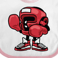 thumbnail image 4 of Inktastic Boxing Champion Boys or Girls Baby Bib, 4 of 4