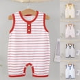 thumbnail image 4 of Baby Onesies Boy Newborn Summer Baby Boy Girl Rompers Bodysuit Jumpsuit Playsuit One Piece Outfit Clothes, 4 of 9