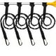 thumbnail image 1 of Kayak Paddle Leash Kayak Rod Leash Kayak Paddle Lanyard Kayak Accesorios Adecuado Para Kayaks Y Canoas 4 Piezas Inevent VI011465-00, 1 of 6