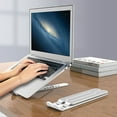 thumbnail image 3 of Mistaha Adjustable Laptop Tablet Stand Multi-angle Laptop Holder Portable & Foldable Laptop Riser for 10-17'', 3 of 8