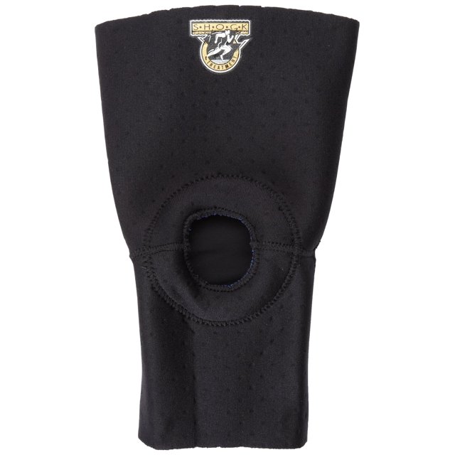 Seirus Innovation Unisex Hyperflex Padded Open Patella, Black, XX-Large