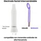 thumbnail image 5 of Electrodo Tubo de Reemplazo Dreamy Skin Alta Frecuencia forma de Cuchara luz Morada, 5 of 6