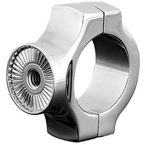 Kuryakyn Chrome Mount Clamp for Side Mount License Plate w/1.25" Tubing (3175)