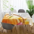 thumbnail image 6 of SKYSONIC Thanksgiving Pumpkin Tablecloth Waterproof Washable Polyester Square Table Cover Durable Tablecloth for Kitchen Dining Table Party Decor (60 X 90 Inch), 6 of 7